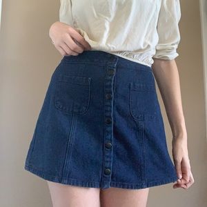 Denim Brandy Melville Skirt